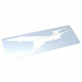 Наклейка «Учебно-тренироввочный самолет ТU-134УБЛ»