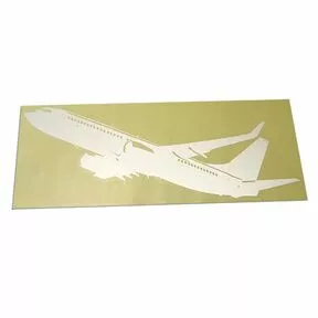 Наклейка «Пассажирский самолёт Airbus A321»