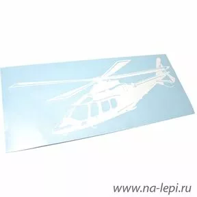 Наклейка «Вертолёт Agusta A-109»