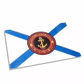 Наклейка «Флаг Морская пехота ВМФ»