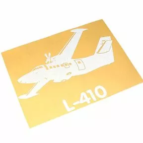 Наклейка Самолет L-410 ВС РФ