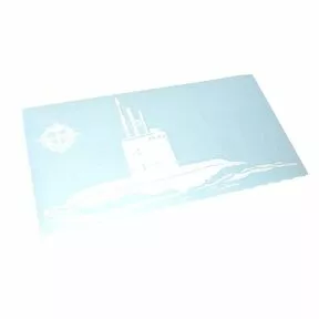 Подводная лодка пр.636 «Варшавянка» - белая виниловая плёнка