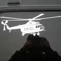 Наклейка «Вертолет Ми-8Т»