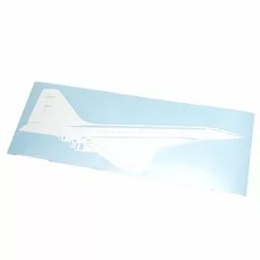 Наклейка «Сверхзвуковой пассажирский самолёт ТU-144 – вариант 3» 