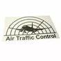 Наклейка «Air Traffic Control» - виниловая плёнка чёрного цвета