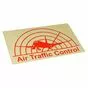 Наклейка «Air Traffic Control» - светоотражающая плёнка красного цвета