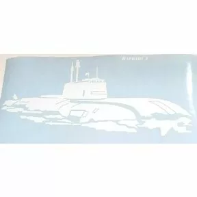 Наклейка Подводная лодка пр. 949 «Антей»_вар.3