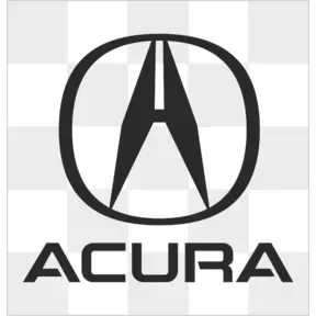 Наклейка из виниловой пленки - Acura