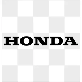 Наклейка надпись «Honda Хонда» 