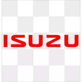 Наклейка логотип «Isuzu Исузу»