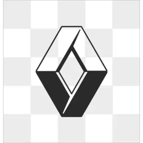 Наклейка логотип «Renault»